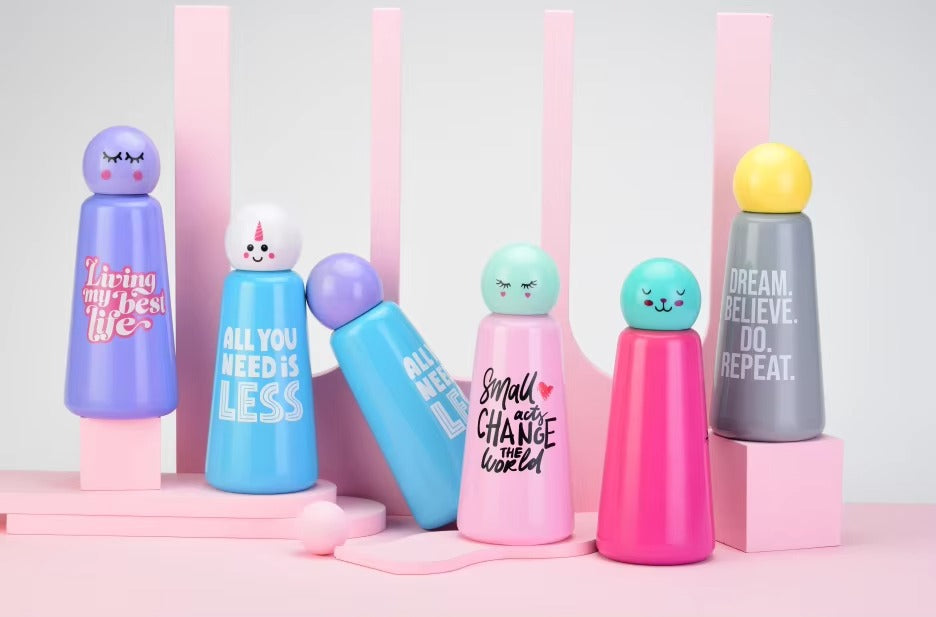 500ml Water Bottle Stainless Steel Vacuum Insulated Business Cups Customize Logo Ecofriendly Double Wall Cute Water Bottle