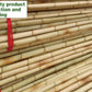 Natural Eco-friendly yellow raw bamboo poles For Plants Stand