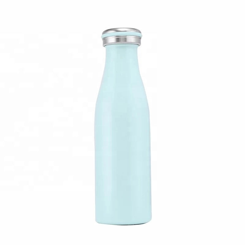 Factory Wholesale Food-Grade Portable Metal Sport Mug Water Bottle Stainless Steel Metal Bottle