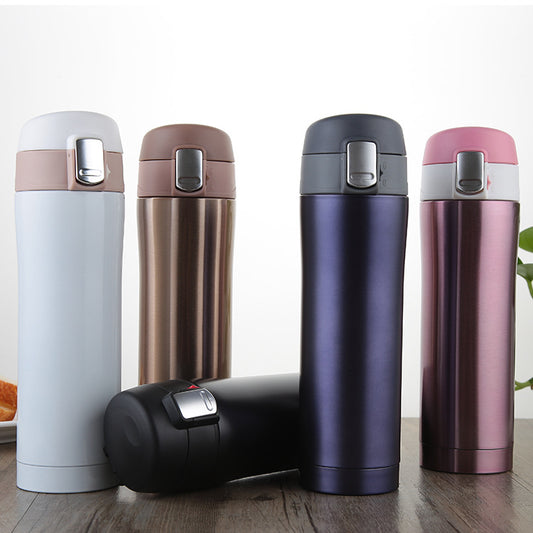 500ml portable travel coffee cup vacuumdouble wall thermos vacuum insulation thermos stainless steel cup thermos