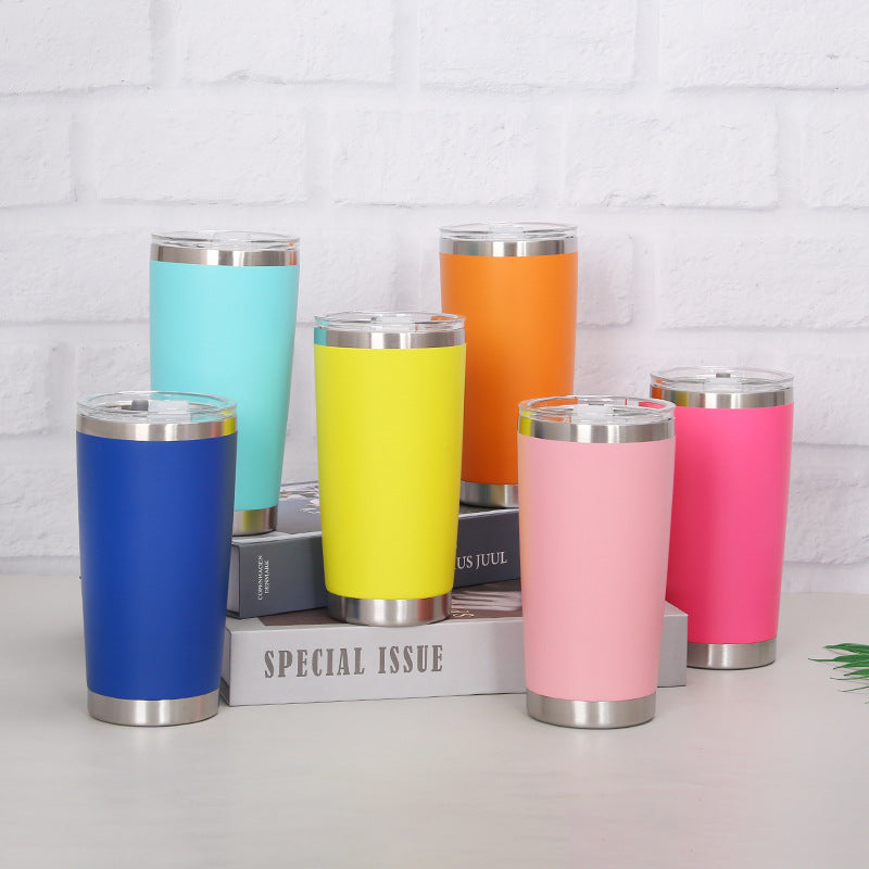 20oz Beer Tumbler Cups Wholesale Stainless Steel Tumbler Insulated Vacuum Wine Tumbler