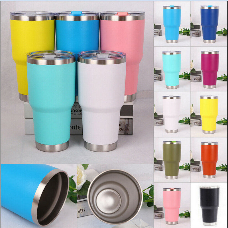 30 oz Tumbler Stainless Steel Travel Mugs Vacuum Cup