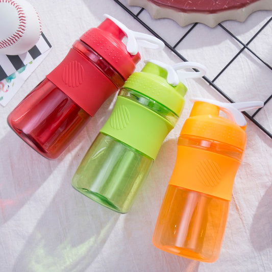 Hot Sale Protein Powder 500ML Shake Cup with Scale Cup Custom Logo Sports Fitness Water Bottle