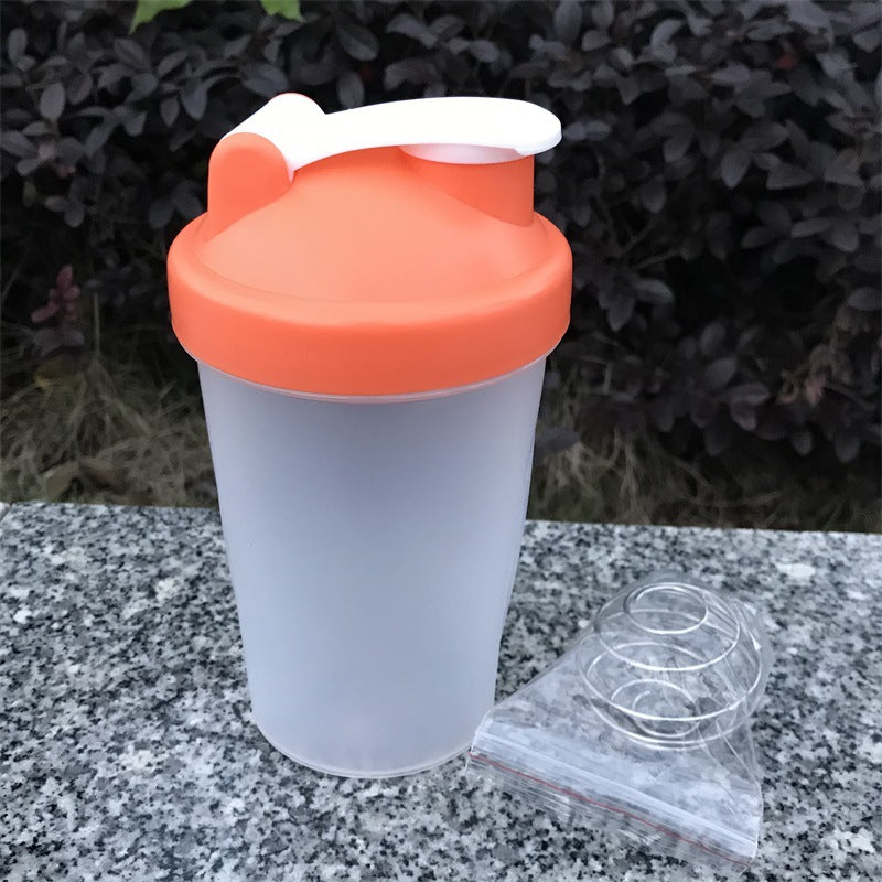 Hot Sale 400ml Protein Powder Plastic Shake Cup Custom LOGO Gift Cup Sports Bottle