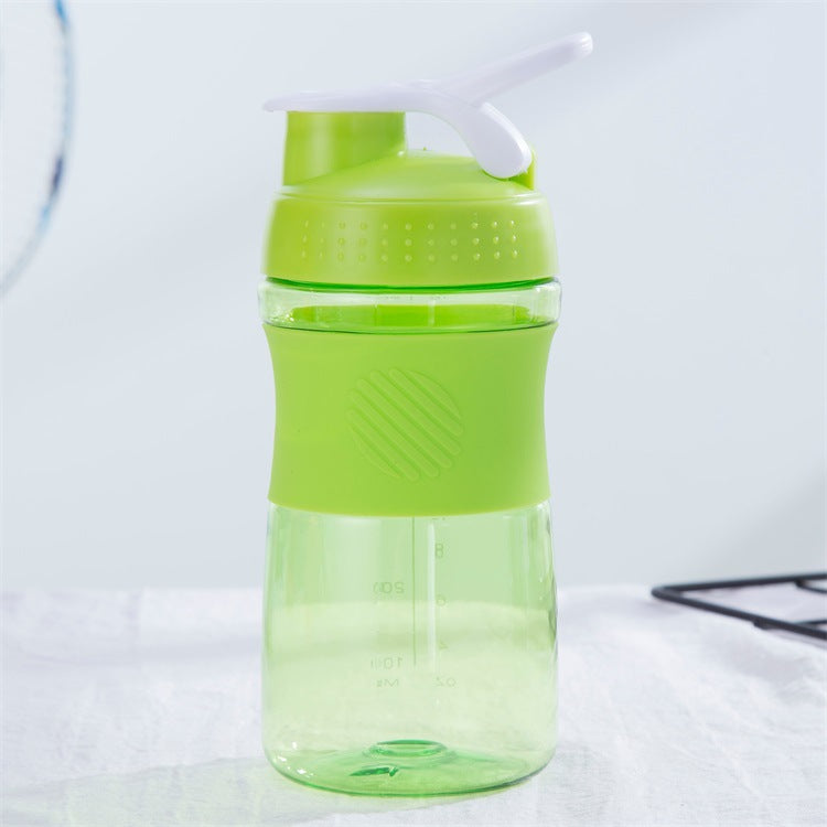 Hot Sale Protein Powder 500ML Shake Cup with Scale Cup Custom Logo Sports Fitness Water Bottle