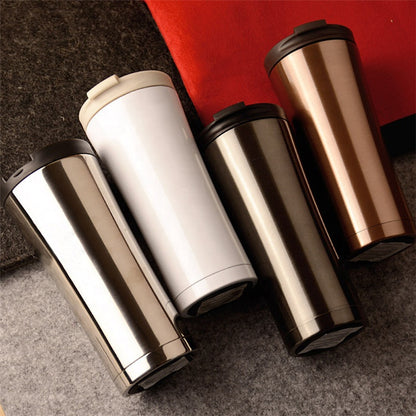 Hot Selling Wholesale Stainless Steel Double Walled Vacuum Travel Coffee Thermos Cup and Mug