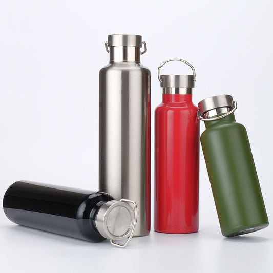 500/600/750/1000ml  Stainless Steel Vacuum Flask For Sports  Insulated Vacuum Stainless Steel Thermos Flask