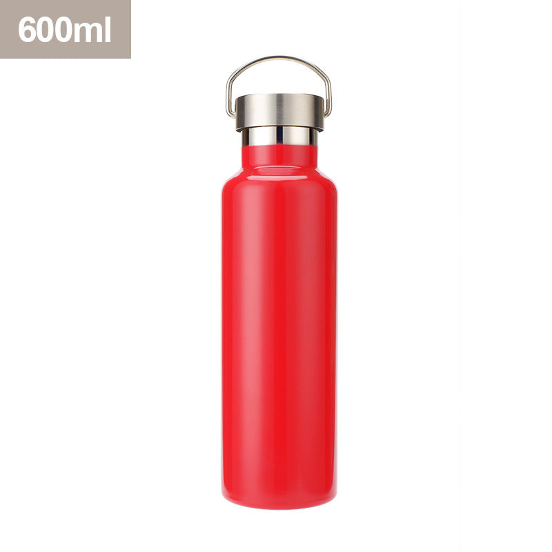 500/600/750/1000ml  Stainless Steel Vacuum Flask For Sports  Insulated Vacuum Stainless Steel Thermos Flask