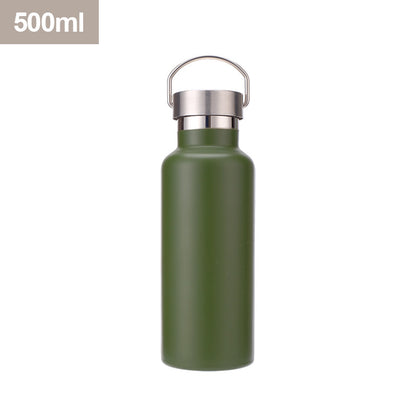 500/600/750/1000ml  Stainless Steel Vacuum Flask For Sports  Insulated Vacuum Stainless Steel Thermos Flask