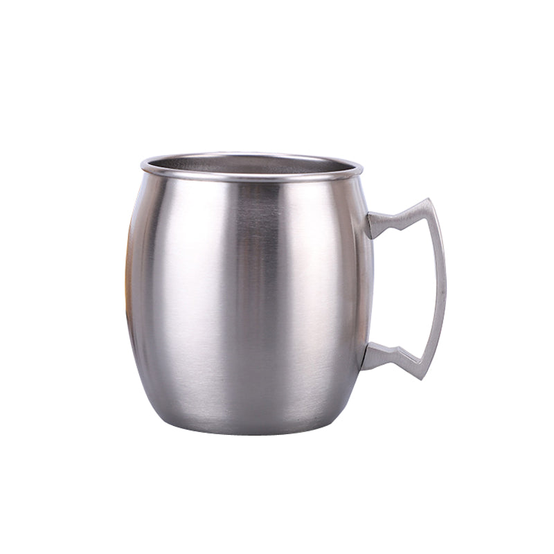 High Quality 500ml Stainless Steel Mug Beer Drinking Mug Customized Russian Moscow Mule Copper Mugs