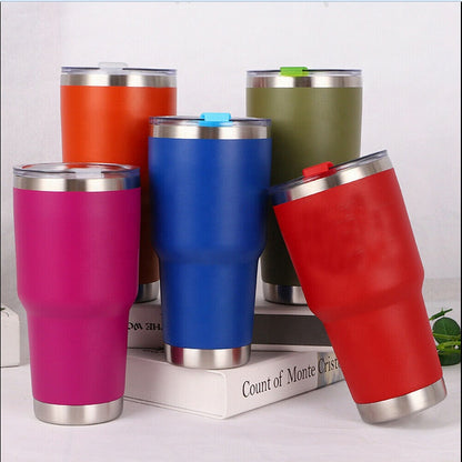 30 oz Tumbler Stainless Steel Travel Mugs Vacuum Cup