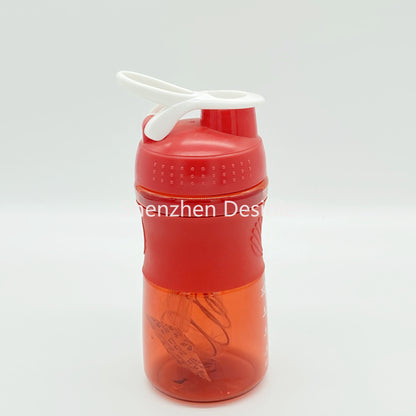 500ML Protein Powder Shaker Cup Portable Portable Shaker Plastic Space Bottle Fitness Sports Water Cup