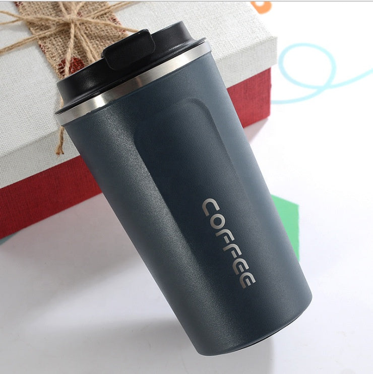 Hot Sale 380 & 510ml 304 Stainless Steel Thermo Cup Travel Coffee Mug with Lid Car Water Bottle Vacuum Flasks Thermocup for Gift