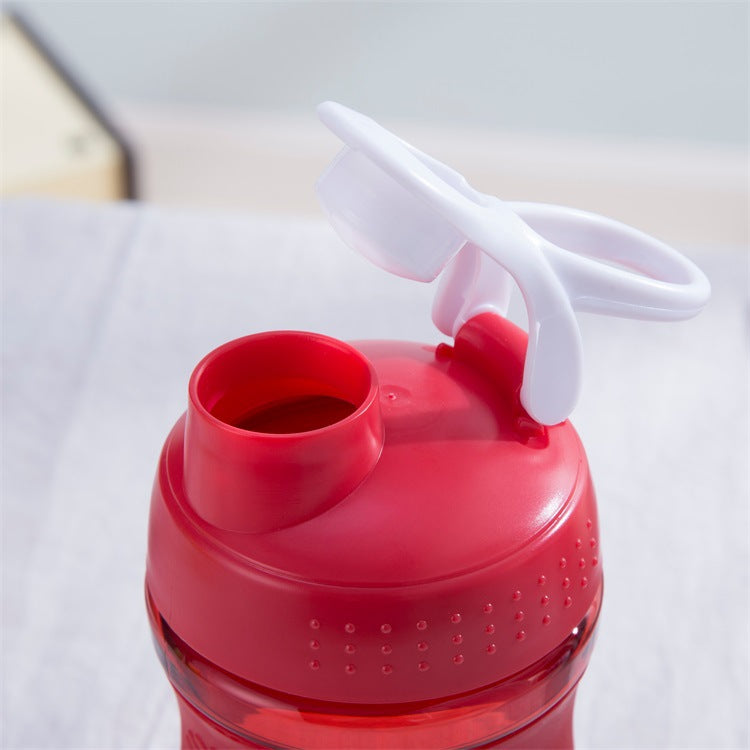 Hot Sale Protein Powder 500ML Shake Cup with Scale Cup Custom Logo Sports Fitness Water Bottle