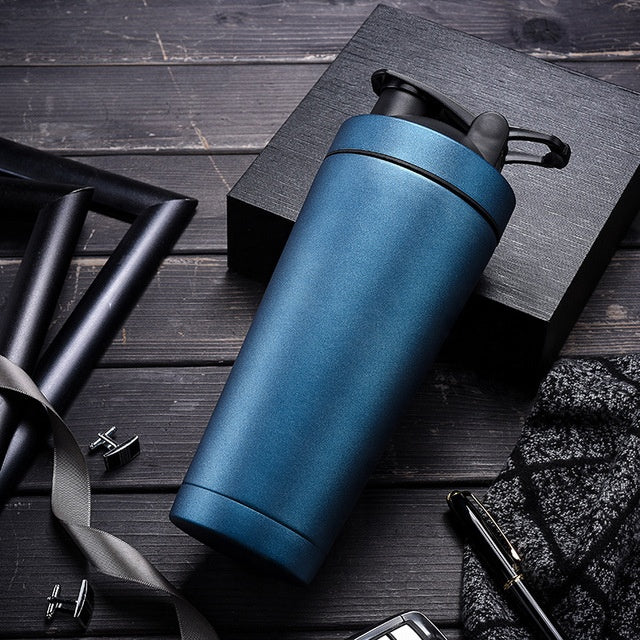 Factory Custom Logo Leak Proof Bpa Free Protein insulated drink Shaker Bottle,Sport Shaker Gym 304 stainless steel Water Bottle.