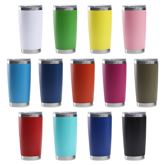 20oz Beer Tumbler Cups Wholesale Stainless Steel Tumbler Insulated Vacuum Wine Tumbler