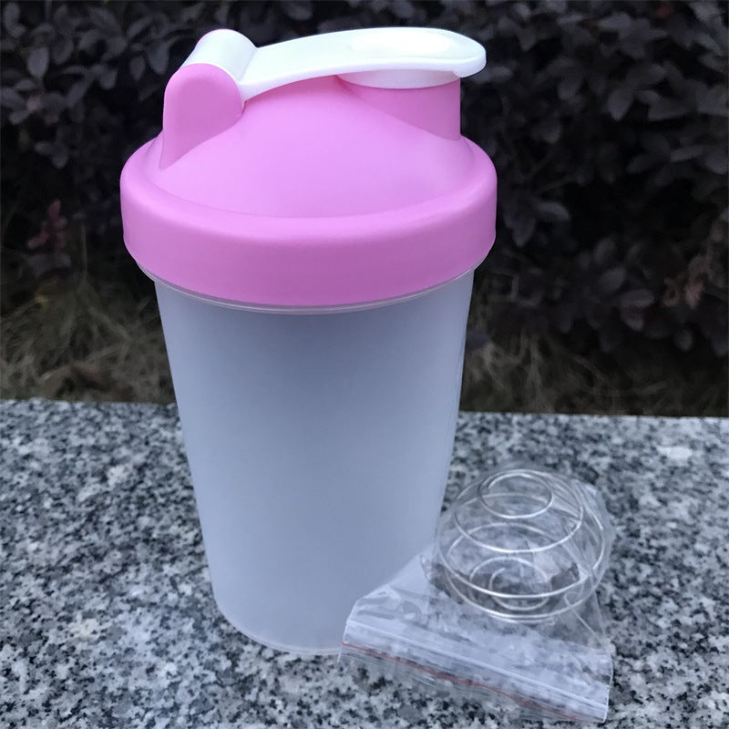 Hot Sale 400ml Protein Powder Plastic Shake Cup Custom LOGO Gift Cup Sports Bottle