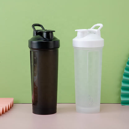 Baby Milk Shaking Sustainable Wood Protein Shake with Ball Bottle Shake Bottle