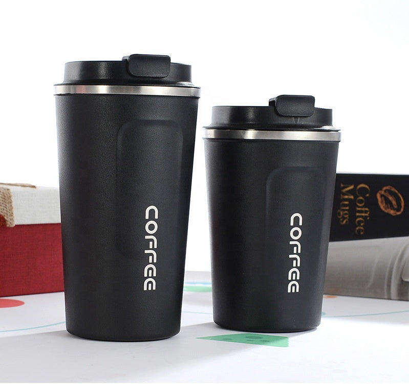 Hot Sale 380 & 510ml 304 Stainless Steel Thermo Cup Travel Coffee Mug with Lid Car Water Bottle Vacuum Flasks Thermocup for Gift