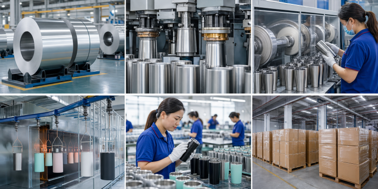 Inside a Stainless Steel Cup Factory: From Raw Material to Finished Product